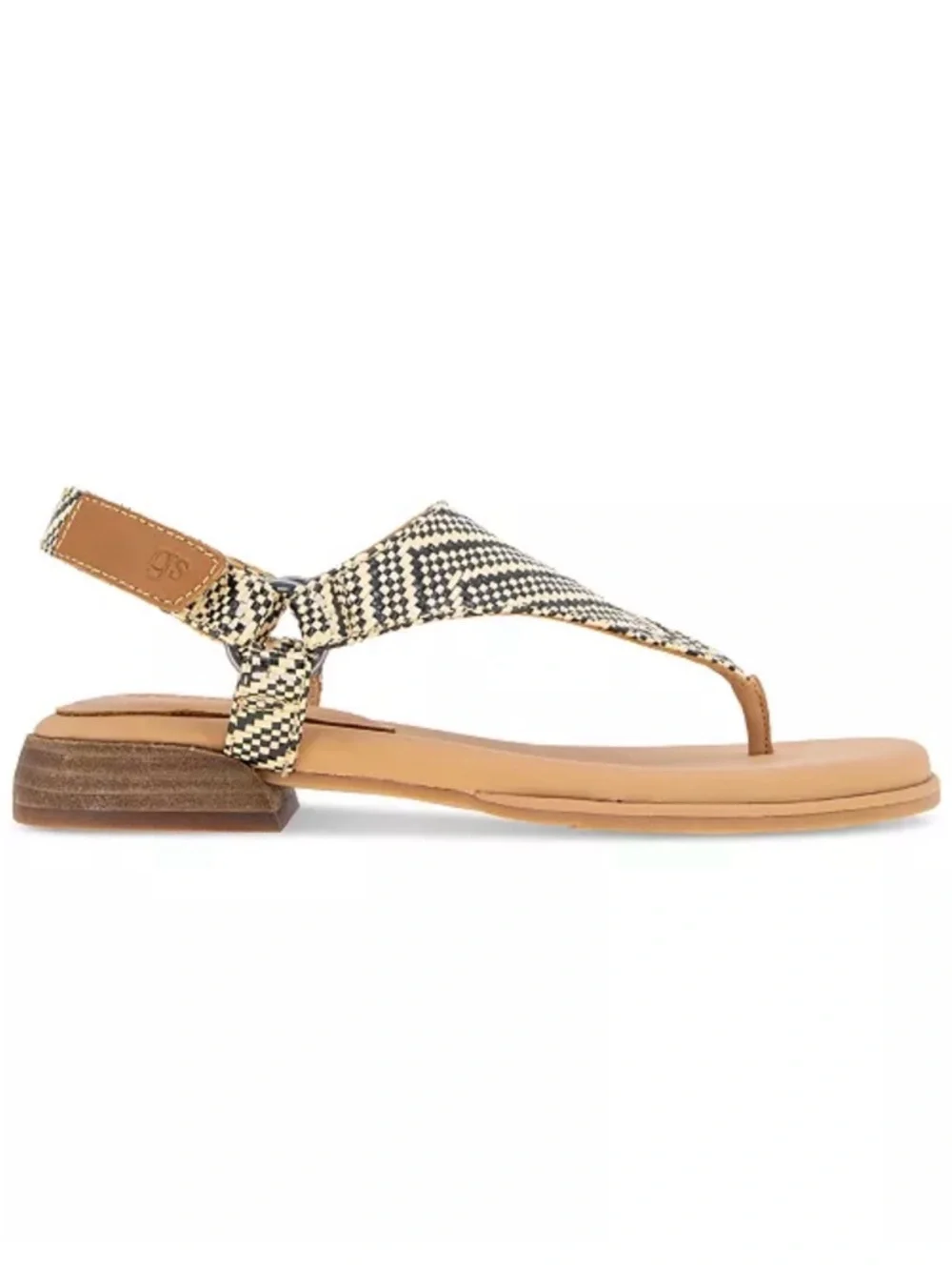 Gentle Souls Holly Woven Thong Sandals NEW Comfort Cushioned Boho Chic